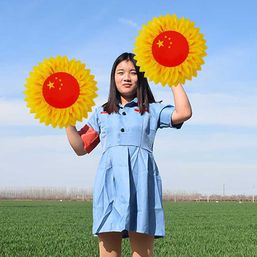 舞蹈道具手持向日葵手拿花幼儿园