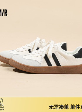 Semir女鞋德训鞋2026春夏新款阿甘鞋子透气小白鞋运动平底板鞋女