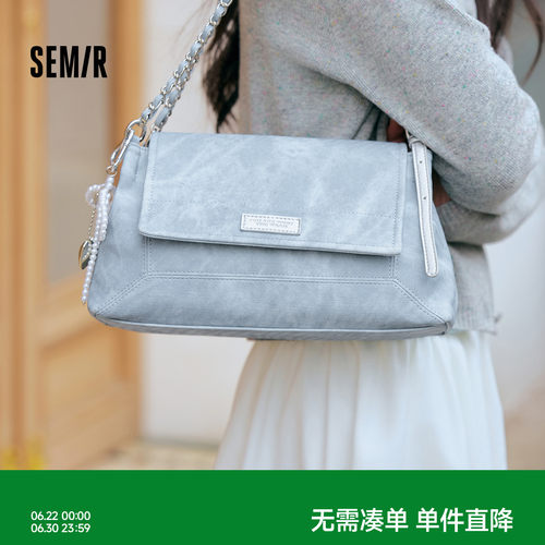 森马包包女单肩包2025新款复古