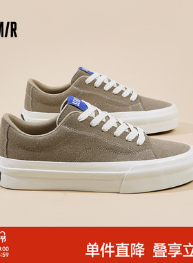 Semir男鞋板鞋2025秋冬新款男款复古休闲运动鞋厚底百搭男士潮鞋