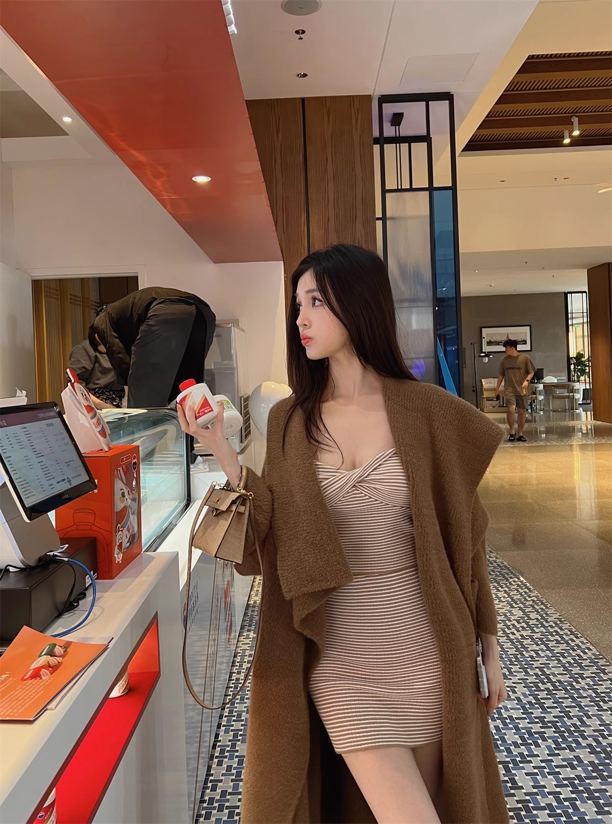 WINEMASNOW针织的外套