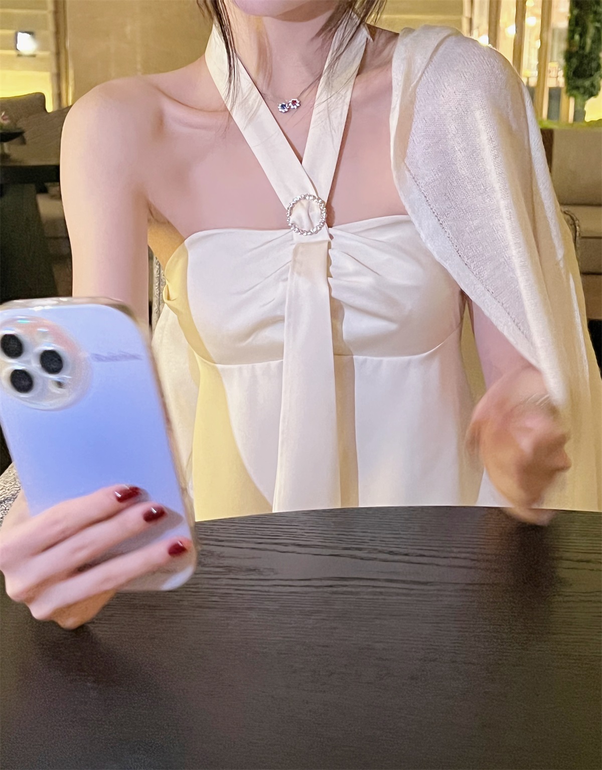 WINEMASNOW纯欲风挂脖