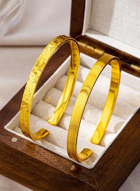 越南沙金爆闪碎碎冰手镯