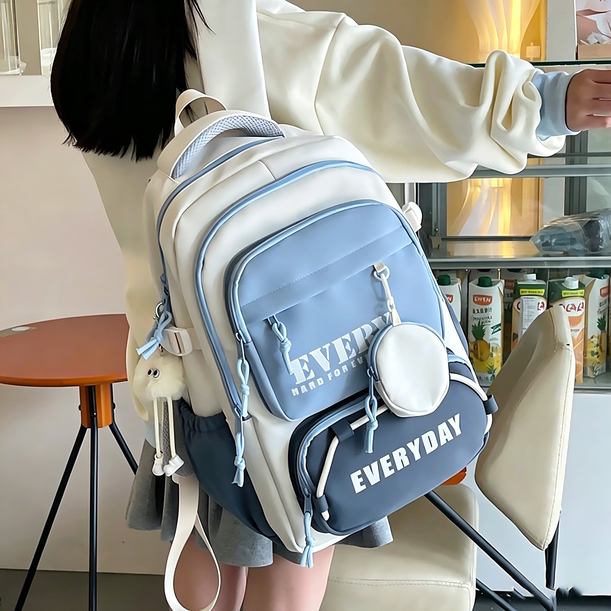 德国书包女初中生中学生双肩包