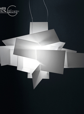 意大利原装进口foscarini Big Bang XL现代简约餐厅圆桌吊灯客厅