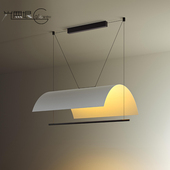 西班牙SANTA&COLE进口简约现代长条吊灯餐桌餐厅灯多尺寸Lámina