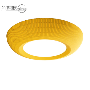 BELL进口客厅餐厅书房吸顶灯布卧室灯具现代简约 意大利Axolight