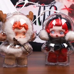 sp冬日乐章搪胶手办娃娃挂件收纳保护套壳狂想诗透明防尘罩亚克力