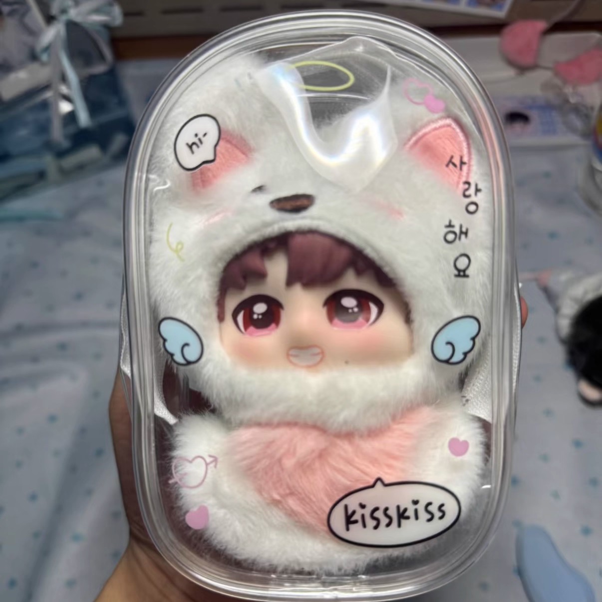 15cm棉花娃收纳袋外出娃用装饰袋