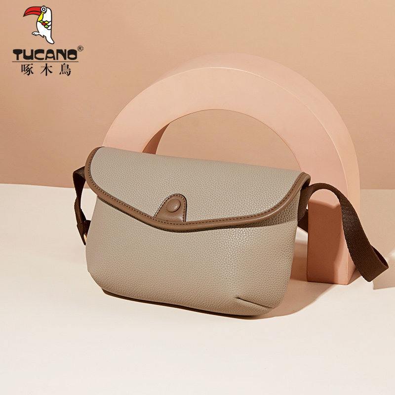 [特卖]啄木鸟女包2025新款简约百搭时尚潮流高级感休闲单肩斜挎