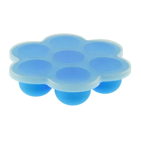 孔可蒸煮辅食烘焙7辅食盒分装盒储存冷冻格冰格硅胶套装模具宝宝
