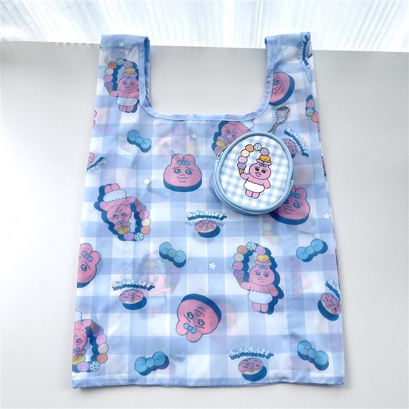 日单 内裤兔 满印印花 环保袋购物袋 配收纳小包 两件套,收纳整理,购物袋/环保袋/帆布袋,淘宝优惠券,粉丝福利购,淘宝优惠卷