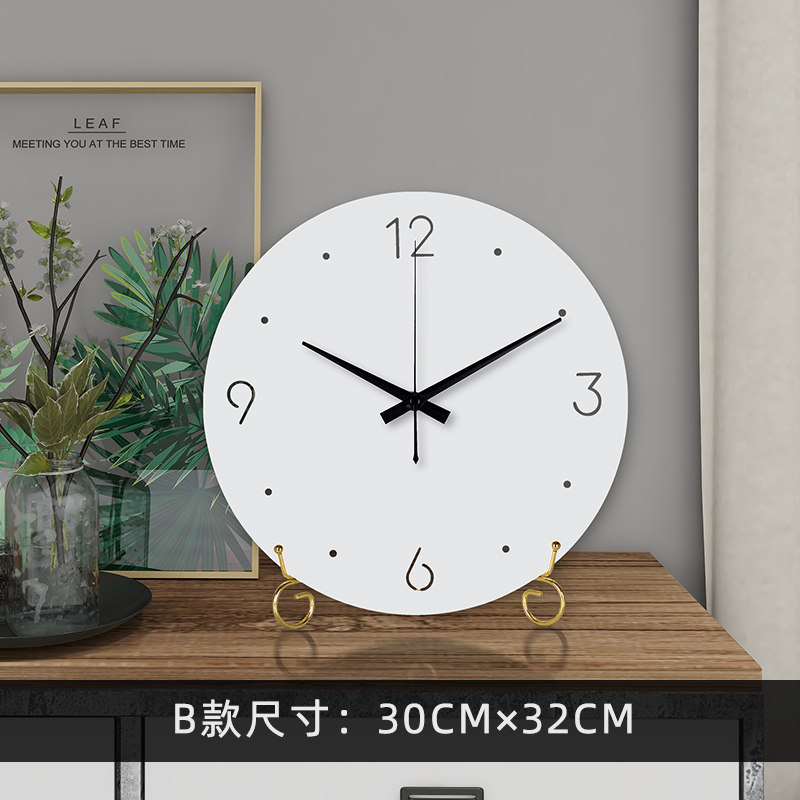 座钟现代简约客厅大气装饰摆钟创意时尚家用静音酒柜卧室台钟摆件,家居饰品,座钟,淘宝优惠券,粉丝福利购,淘宝优惠卷