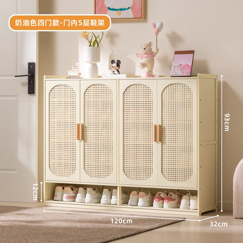 家用门口鞋架子简易室内出租屋用收纳神器经济型多层防尘鞋柜新款