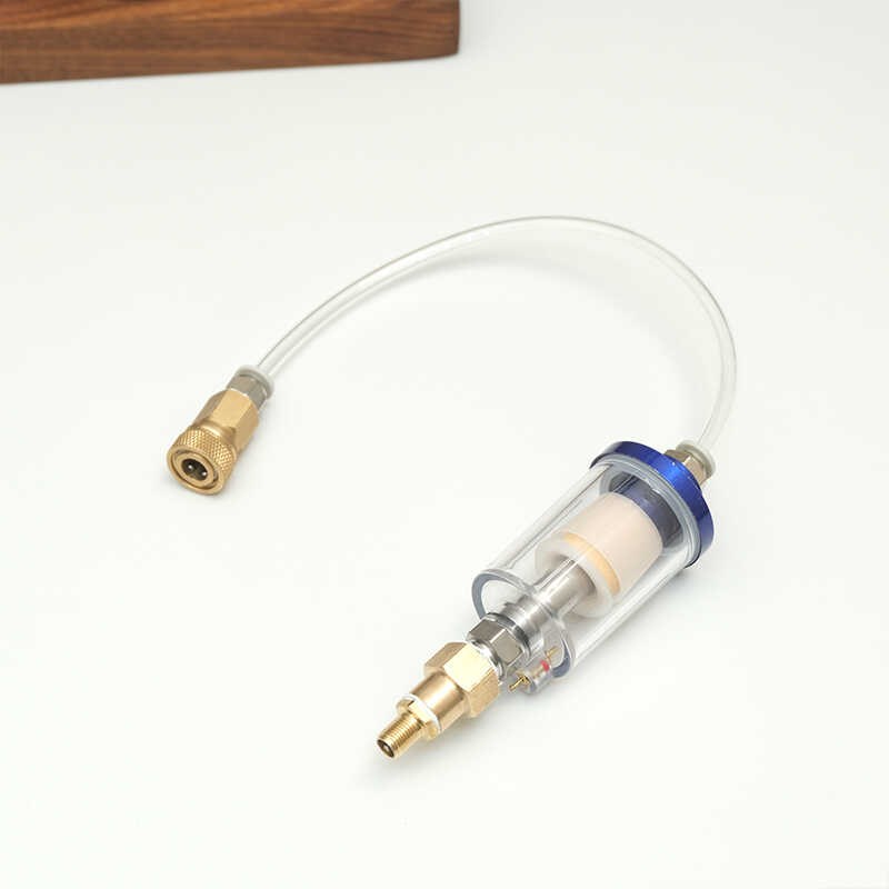 气动咖啡机油水分离器减少气泵油气气动咖啡机配件 - 封面