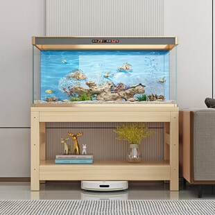 鱼缸架子实木鱼缸柜子底座松木草缸水族箱鱼缸底柜底架实木鱼缸架