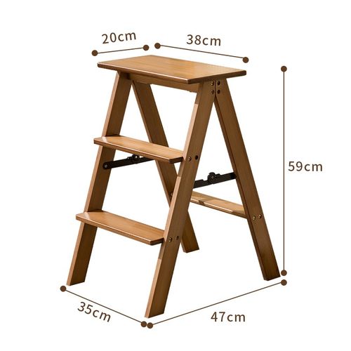 折叠梯凳加厚加粗登高梯凳家用爬梯人字梯小型轻便凳子两用合梯子