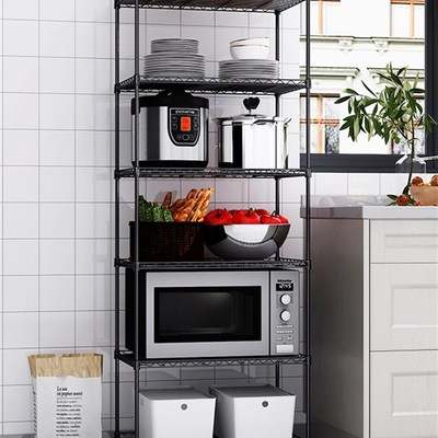 6层厨房落地20厘米30cm置物架迷你高层水果蔬菜六层多层置地货架