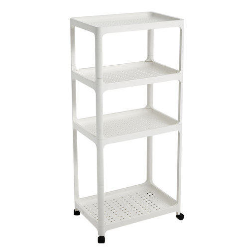 浴室脸盆水桶置物架塑料洗衣机阳台推车卫生间收纳柜液多层落地式