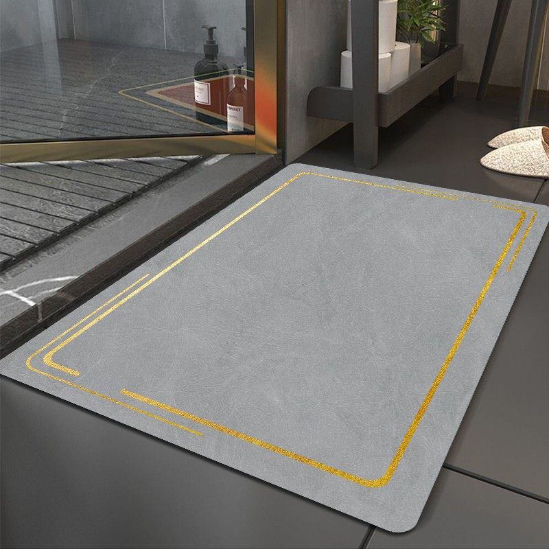 地垫硅藻泥简约浴室进门入户门垫厨房厕所吸水防滑卫浴脚垫子家用,居家布艺,家用脚垫,淘宝优惠券,粉丝福利购,淘宝优惠卷