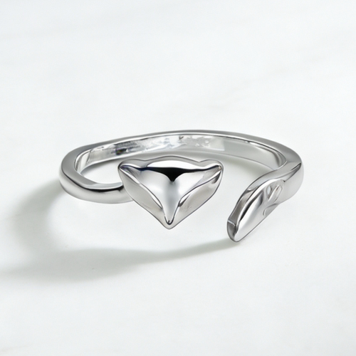 三生三世招运灵狐纯银戒指尚品