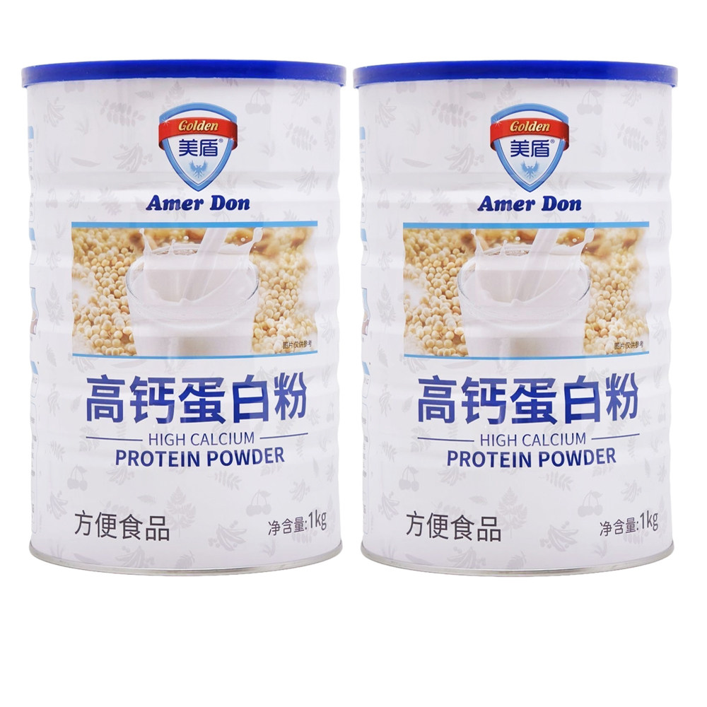 买1送1美盾高钙蛋白粉1000克乳清大豆分离蛋白粉中老年营养粉正品