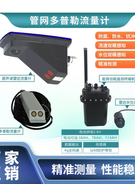 多普勒流速仪污水窨井排水流量计