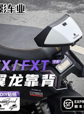 适用小牛FXT靠背电动车FX风速后靠背后座靠垫专用加厚靠背配件