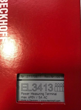 EL3413倍福模块,原装正品现货议价