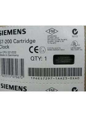 6ES7297-1AA23-0XA0S7-200电池/时钟模块6ES72971AA230XA0