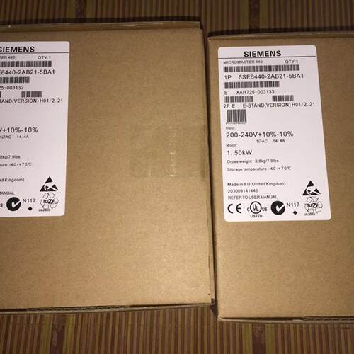1.5kW MM440变频器6SE6440-2AB21-5BA1
