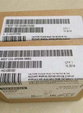 6ES71316FD010BB1全新ET200SP数字输入模块6ES7131-6FD01-0BB1