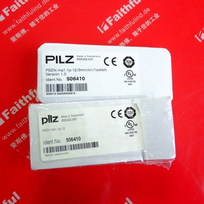 Pilz 506410 皮尔磁全新安全传感器 PSEN ma1.1p-12