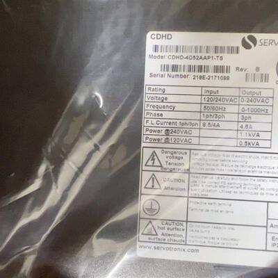 全新SERVOTRONIX 驱动器CDHD-4D52AAP1-TS