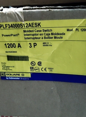 PL1200 PLF34000S12AESK 3P 1200A