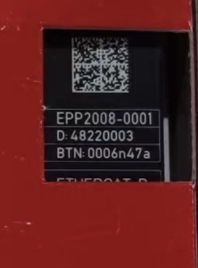 BECKHOFF德国全新倍福EPP2008-0001全新原装 实物拍摄  现货议价