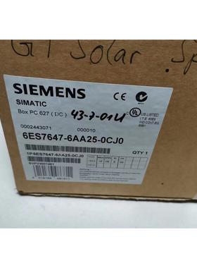 6ES7647-6AA25-0CJ0西门子工控机 0002443071 BOX PC 627 DC议价