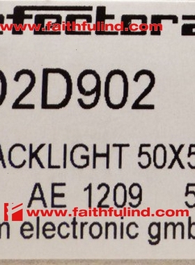 O2D902 易福门全新物体识别传感器用照明模块