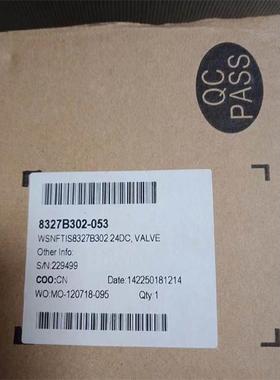 WSNFETIS8327B302 ASCO电磁阀8327B302-053 229499 MO-120718-095