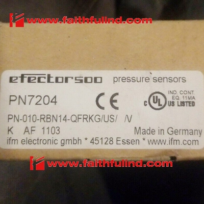 IFM PN7204 易福门全新压力传感器 PN-010-RBN14-QFRKG/US/ /V