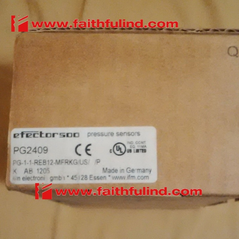 PG2409 易福门全新压力传感器 PG-1-1-REB12-MFRKG/US/ /P