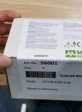 56450/Cube20 BN67 56168/DI16 DO16 56200/AI4 U/I  MURR现货