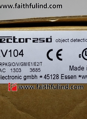 IFM O2V104 易福门全新物体监控传感器 O2VWRPKG/O/V/GM/E1/E2/T