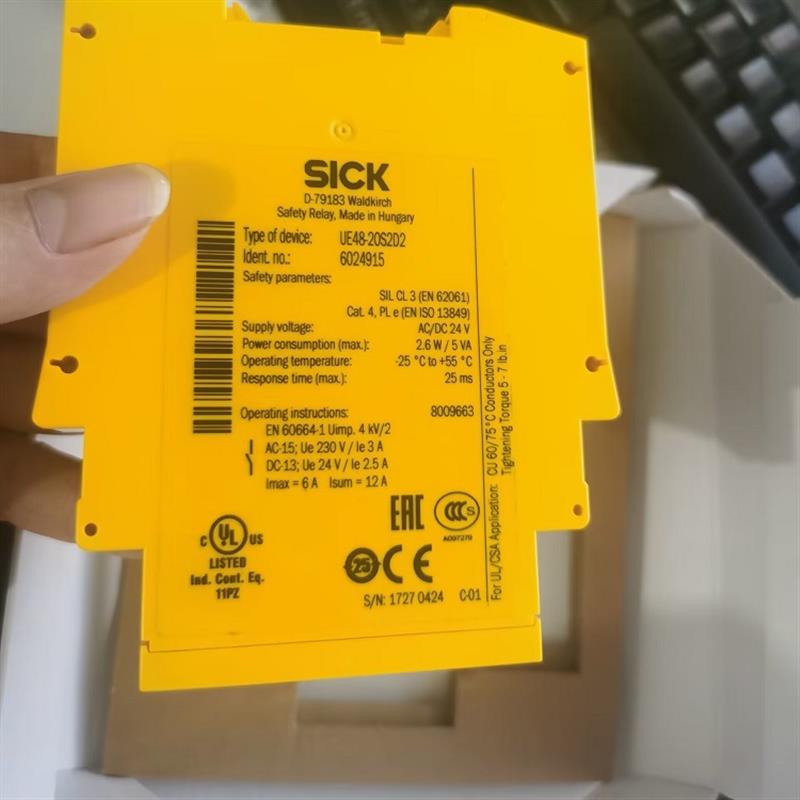 全新德国SICK 继电器 UE48-20S2D2 DC24V 订货号6024915