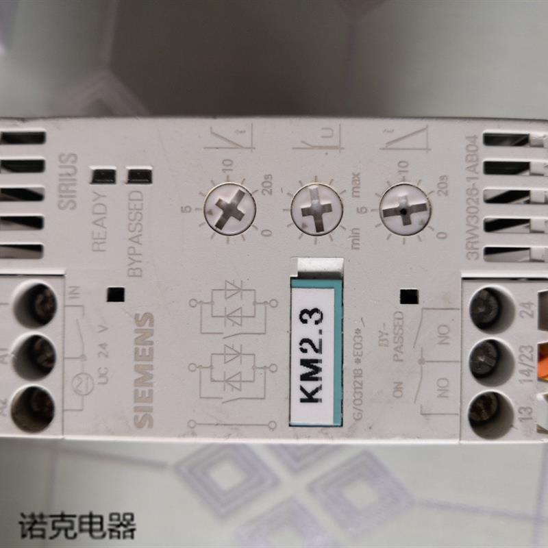 原装正品软启动 3RW3026-1AB04
