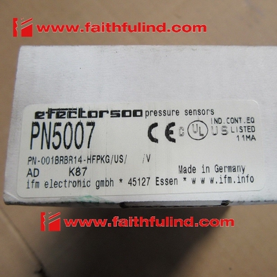 PN5007 易福门全新压力传感器 PN-001BRBR14-HFPKG/US/ /V
