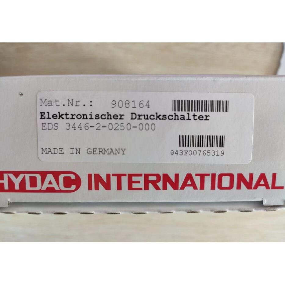 原装正品 EDS3446-2-0250-000 德国HYDAC压力继电器 908164议价