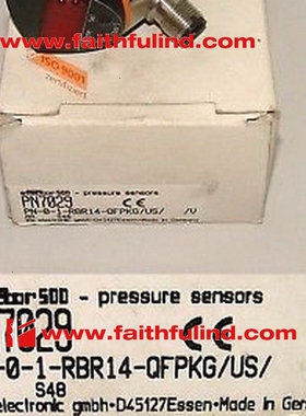 PN7029 易福门全新压力传感器 PN-0-1-RBR14-QFPKG/US/ /V