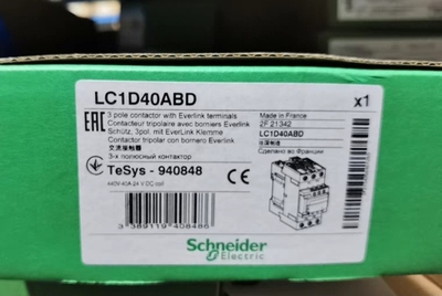 施耐德LC1D40ABD全新原装LC1D65ABD实物拍摄 老款白色接触器 议价
