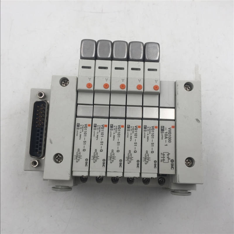 电磁阀6位阀岛CH3181-V00,VQ1101-51-Q,5个,VVQ1000-10A-1